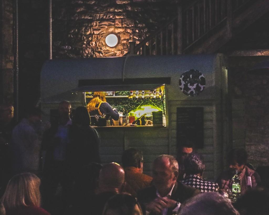 The Tipsy Daisy serving hatch