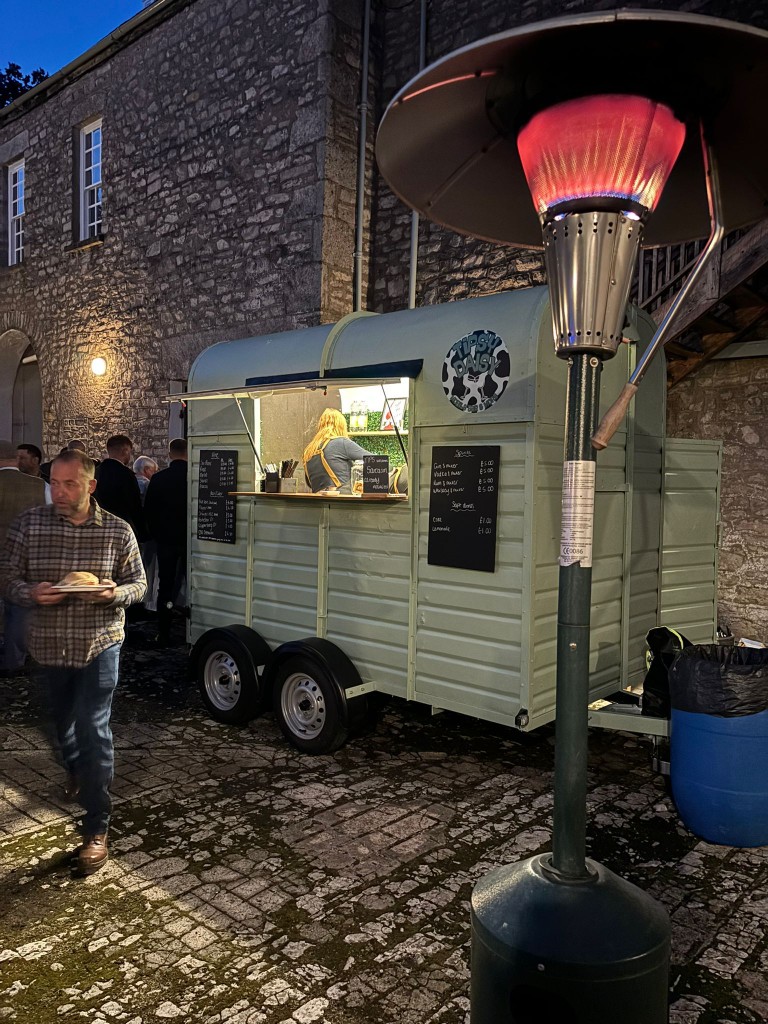 Evening event with the mobile bar